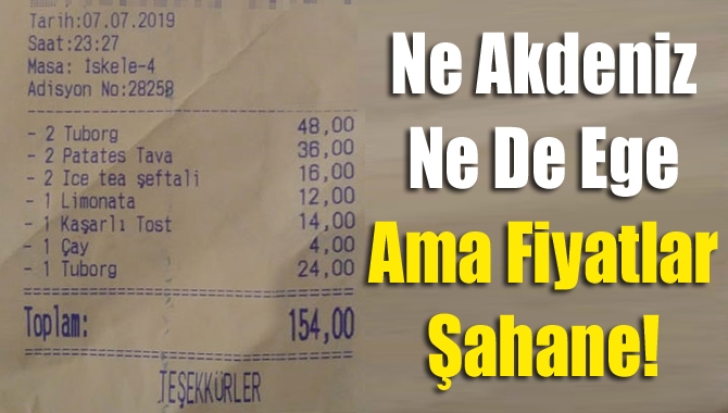 Ne Akdeniz ne de Ege ama fiyatlar şahane!