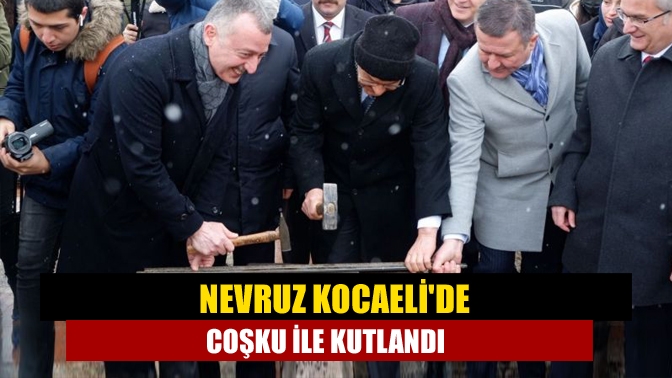 Nevruz Kocaelide coşku ile kutlandı