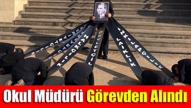 Okul müdürü görevden alındı