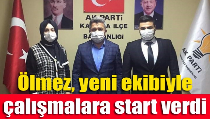 Ölmez, yeni ekibiyle çalışmalara start verdi