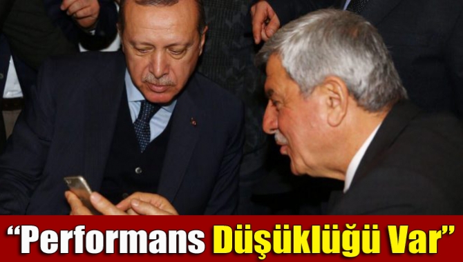 “Performans Düşüklüğü Var”