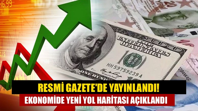 Resmi Gazetede yayınlandı! Ekonomide yeni yol haritası açıklandı