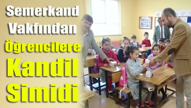 Semerkand Vakfından Öğrencilere Kandil Simidi