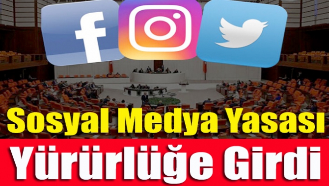 Sosyal medya yasası yürürlüğe girdi