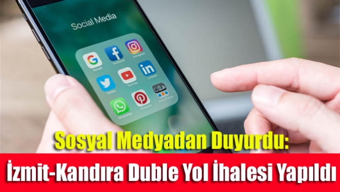 Sosyal Medyadan Duyurdu: İzmit-Kandıra Duble Yol İhalesi Yapıldı