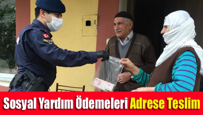 Sosyal yardım ödemeleri adrese teslim