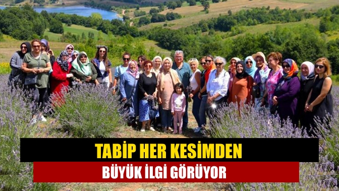 TABİP her kesimden büyük ilgi görüyor