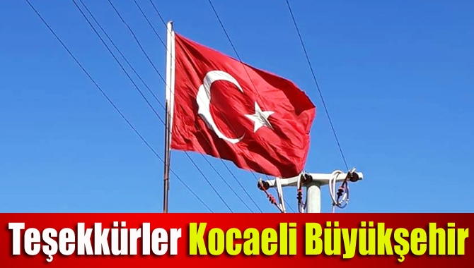 Teşekkürler Kocaeli Büyükşehir