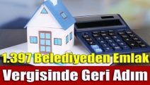 1.397 belediyeden emlak vergisinde geri adım