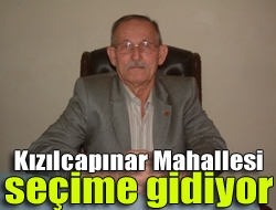 Kızılcapınar Mahallesi seçime gidiyor