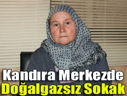 Kandıra merkezde doğalgazsız sokak