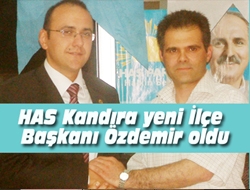 HAS Kandıra yeni İlçe Başkanı Özdemir oldu