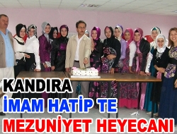 Kandıra İmam Hatip'te mezuniyet Heyecanı