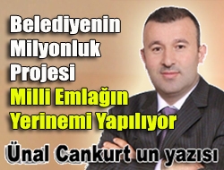 Belediyenin Milyonluk projesi milli emlağın yerinemi yapılıyor