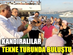 Kandıralılar tekne turunda buluştu