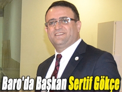 Baro'da Başkan Sertif Gökçe