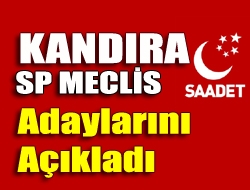 Kandıra SP belediye meclis üyelerini açıkladı