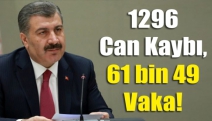 1296 Can Kaybı, 61 bin 49 Vaka!