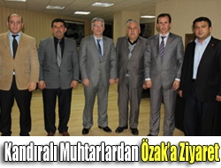 Kandıralı Muhtarlardan Özaka Ziyaret