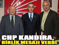 CHP Kandıra, birlik mesajı verdi