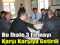 Bu ihale 3 firmayı karşı karşıya getirdi