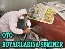 Oto boyacılarına seminer