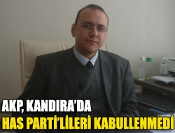 AKP, Kandırada HAS Partilileri kabullenmedi