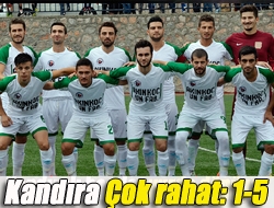 Kandıra çok rahat: 1-5