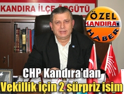 CHP Kandıradan vekillik için 2 sürpriz isim