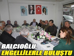 Balcıoğlu, engellilerle buluştu