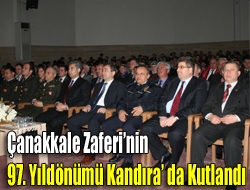 Çanakkale Zaferinin 97. Yıldönümü Kandıra da kutlandı