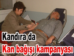 Kandıra'da Kan bağışı kampanyası
