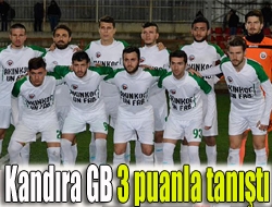 Kandıra GB 3 puanla tanıştı