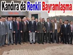 Kandıra'da renkli bayramlaşma