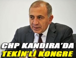 CHP Kandırada Tekinli kongre