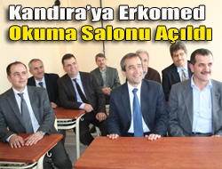 Kandıraya Erkomed Okuma Salonu açıldı