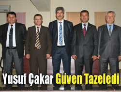 Yusuf Çakar güven tazeledi