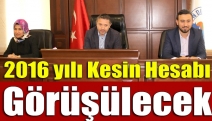 2016 yılı kesin hesabı görüşülecek