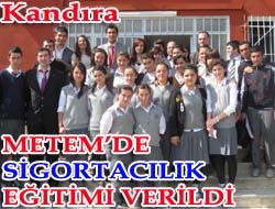 METEM'de sigortacılık eğitimi verildi