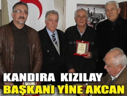 Kandıra Kızılay başkanı yine Akcan