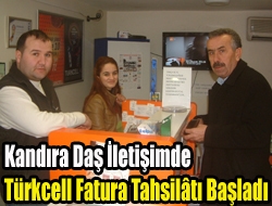 Kandıra Daş İletişimde Türkcell fatura tahsilâtı başladı