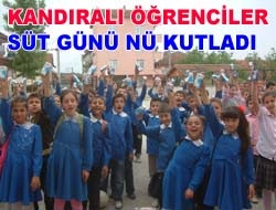 Kandıralı öğrenciler Süt Günü'nü kutladı