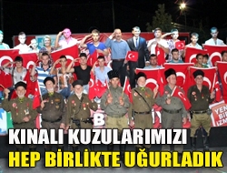 Kınalı Kuzularımızı hep birlikte uğurladık