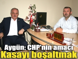 Aygün: CHP'nin amacı kasayı boşaltmak