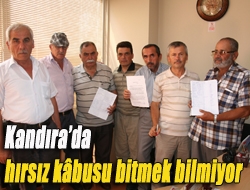 Kandırada hırsız kâbusu bitmek bilmiyor