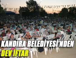 Kandıra Belediyesinden dev iftar