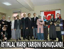 İstiklal Marşı yarışını sonuçlandı