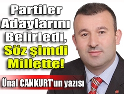 Partiler adaylarını belirledi, söz şimdi millette!