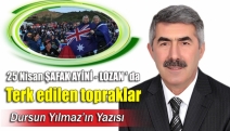 25 Nisan ŞAFAK AYİNİ - LOZAN ' da terk edilen topraklar ..