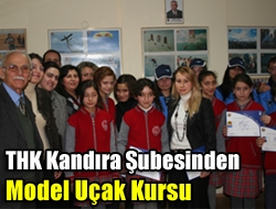 THK Kandıra Şubesinden Model Uçak Kursu